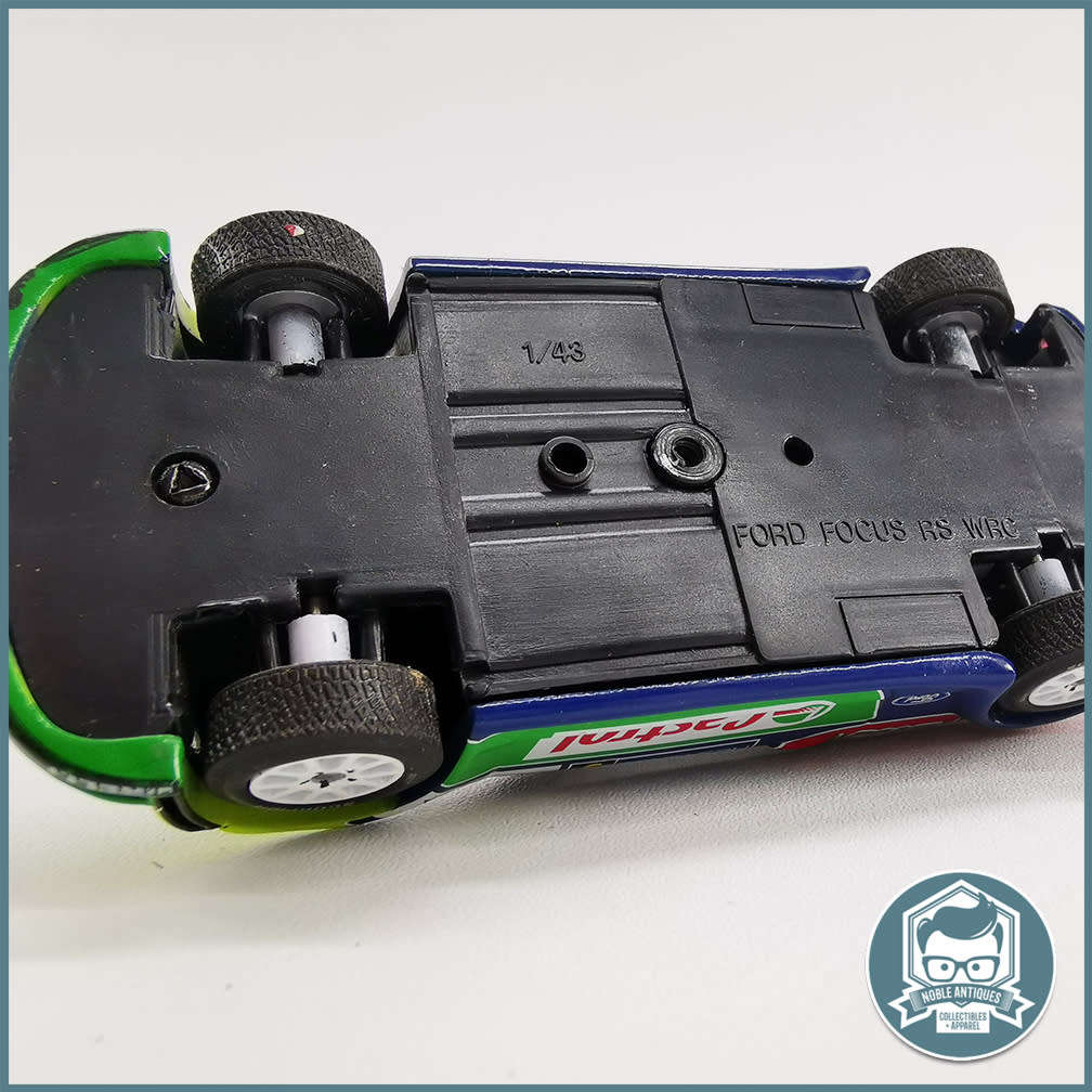 Highly Detailed Die Cast Ford Focus RS WRC07 Abu Dhabi Winner Scale 1:43 !!!