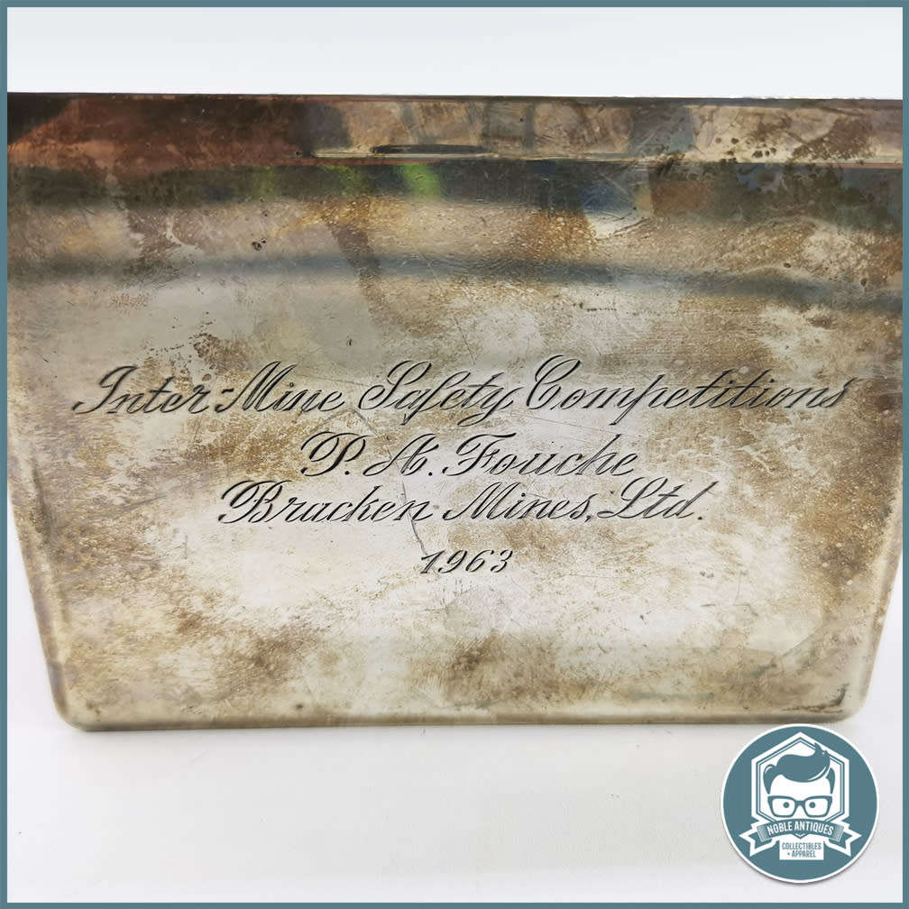 SA Munt (SAM) Sterling mark 1963 Chambers of mines Gift Box!!! Mark Added