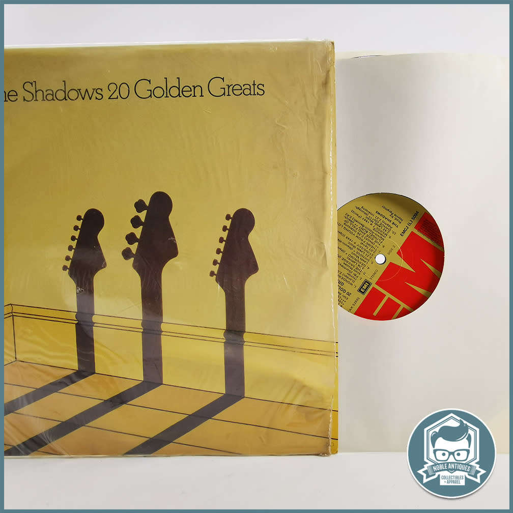 Original 20 Golden Greats Compilation album by The Shadows LP - Great Condition!!!