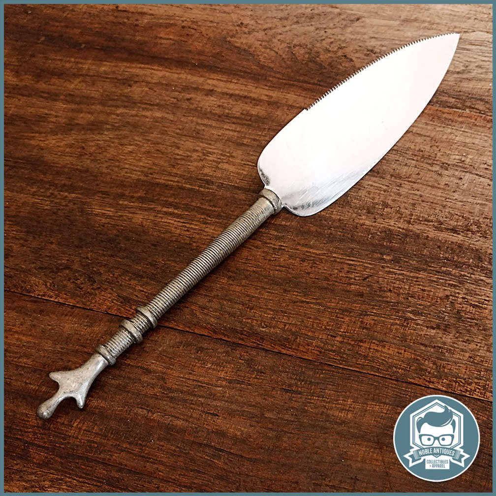 Original Vintage Carrol Boyes Pewter Pie Slicer!!
