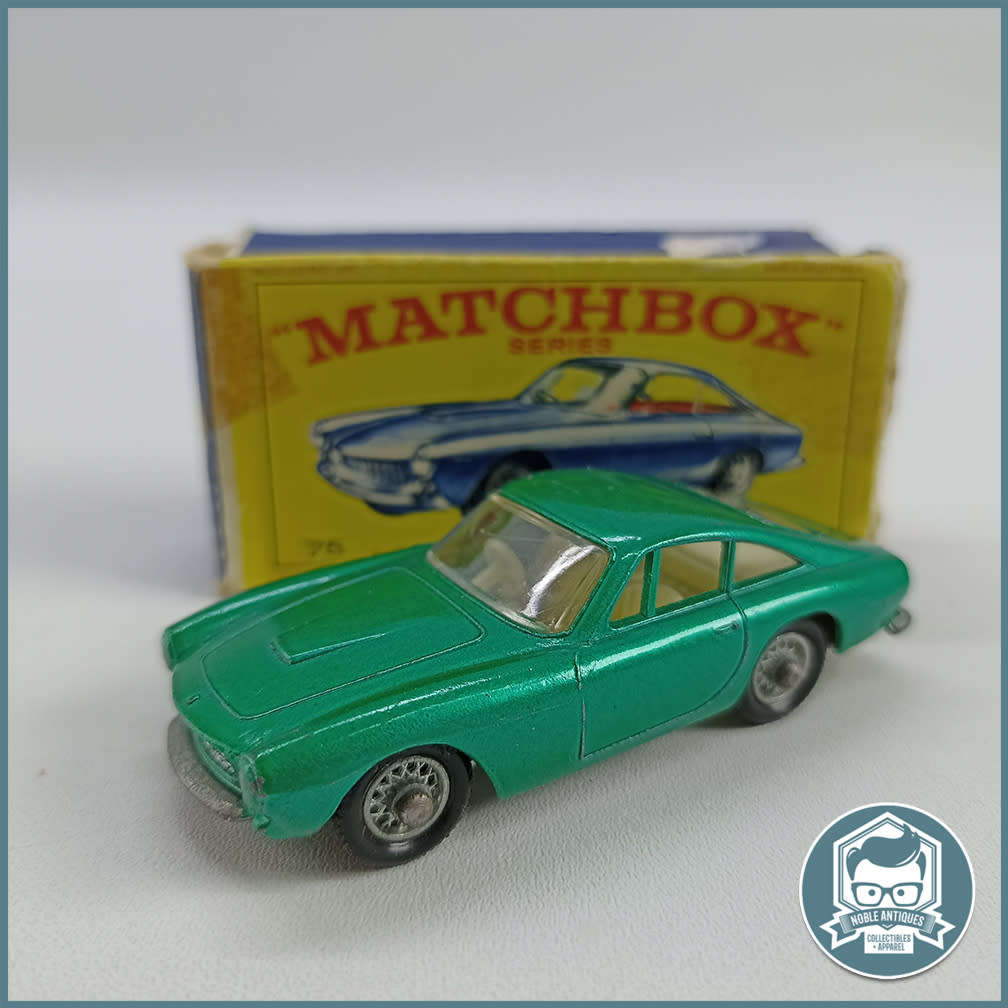 Original Boxed Vintage Die Cast Metal Matchbox `Series` No. 75 Ferrari Berlinetta!!!