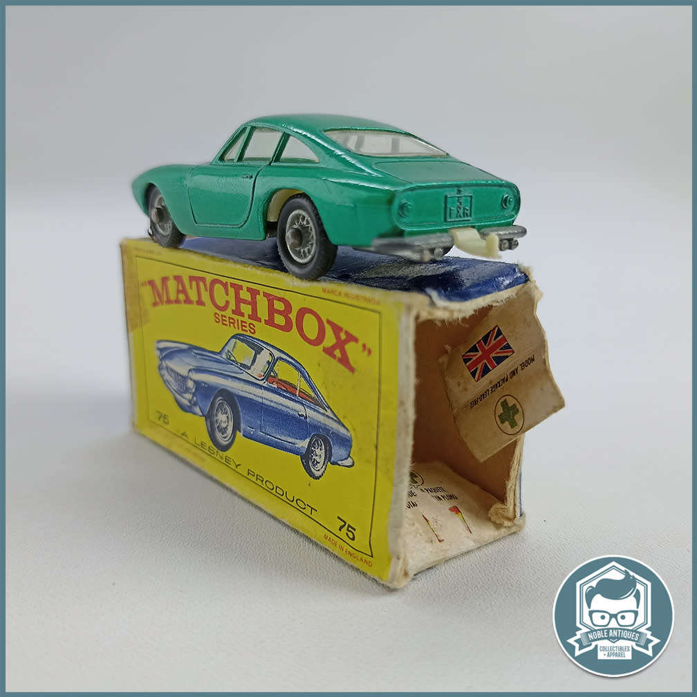 Original Boxed Vintage Die Cast Metal Matchbox `Series` No. 75 Ferrari Berlinetta!!!