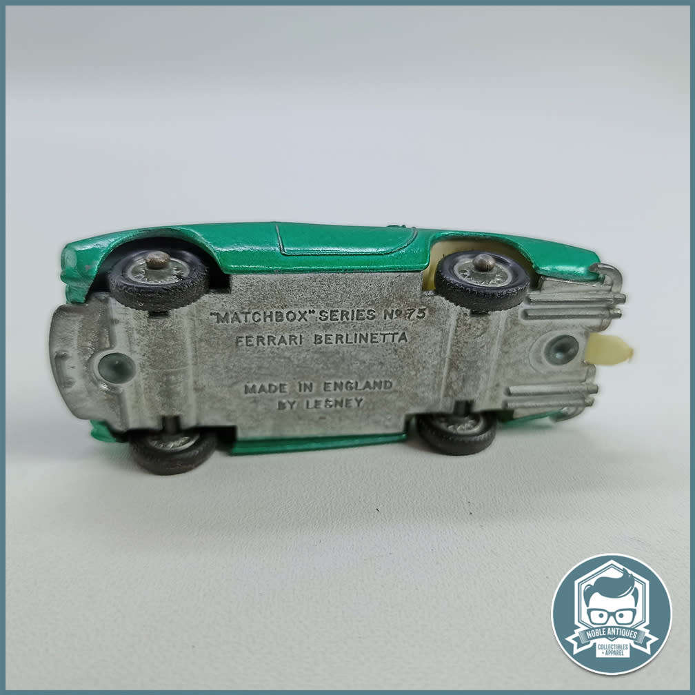 Original Boxed Vintage Die Cast Metal Matchbox `Series` No. 75 Ferrari Berlinetta!!!
