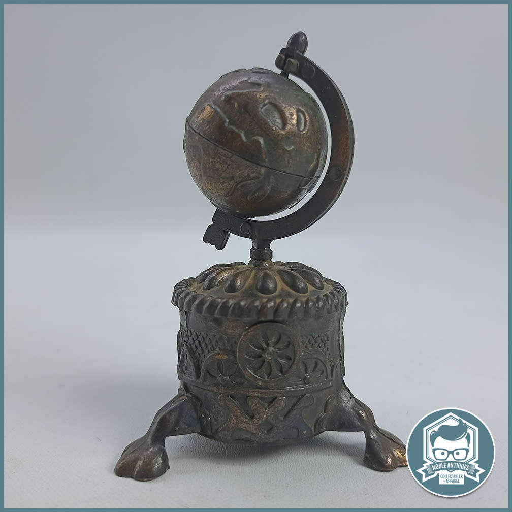 Miniature Globe Brass Pencil Sharpener!!!