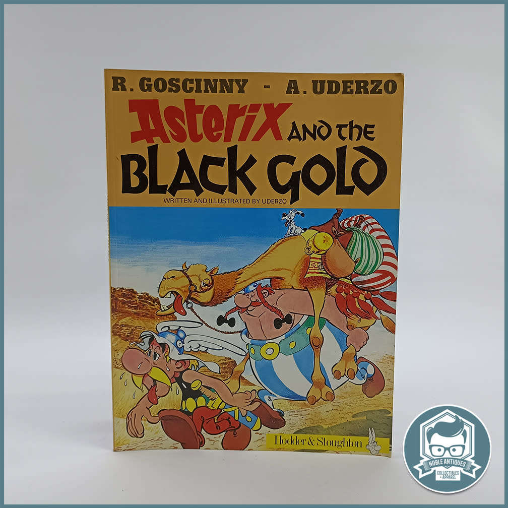 Asterix and the Black Gold Book by René Goscinny!!!