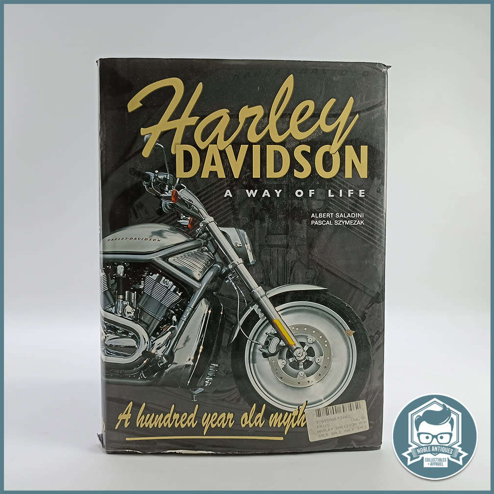 Large Hardcover Table Book: Harley Davidson, a Way of Life, a Hundred Year Old Myth!!!