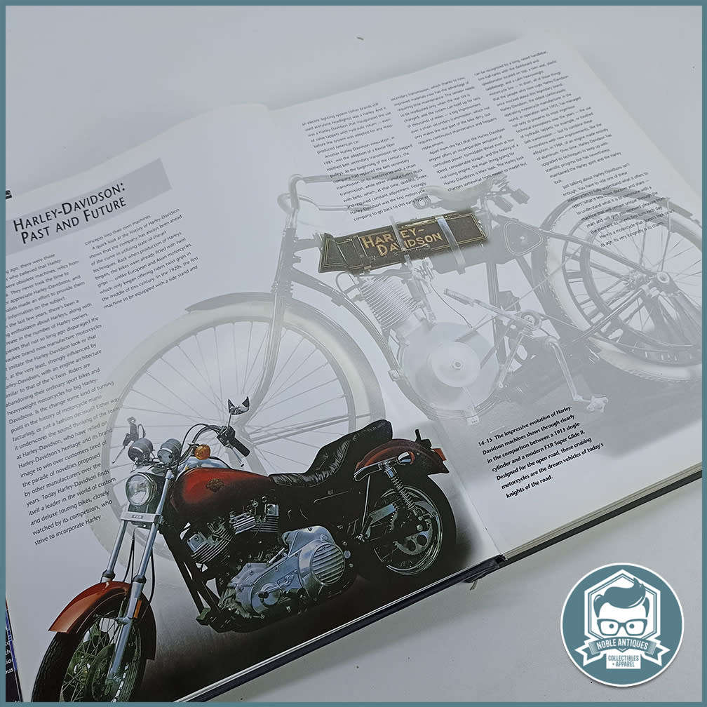 Large Hardcover Table Book: Harley Davidson, a Way of Life, a Hundred Year Old Myth!!!