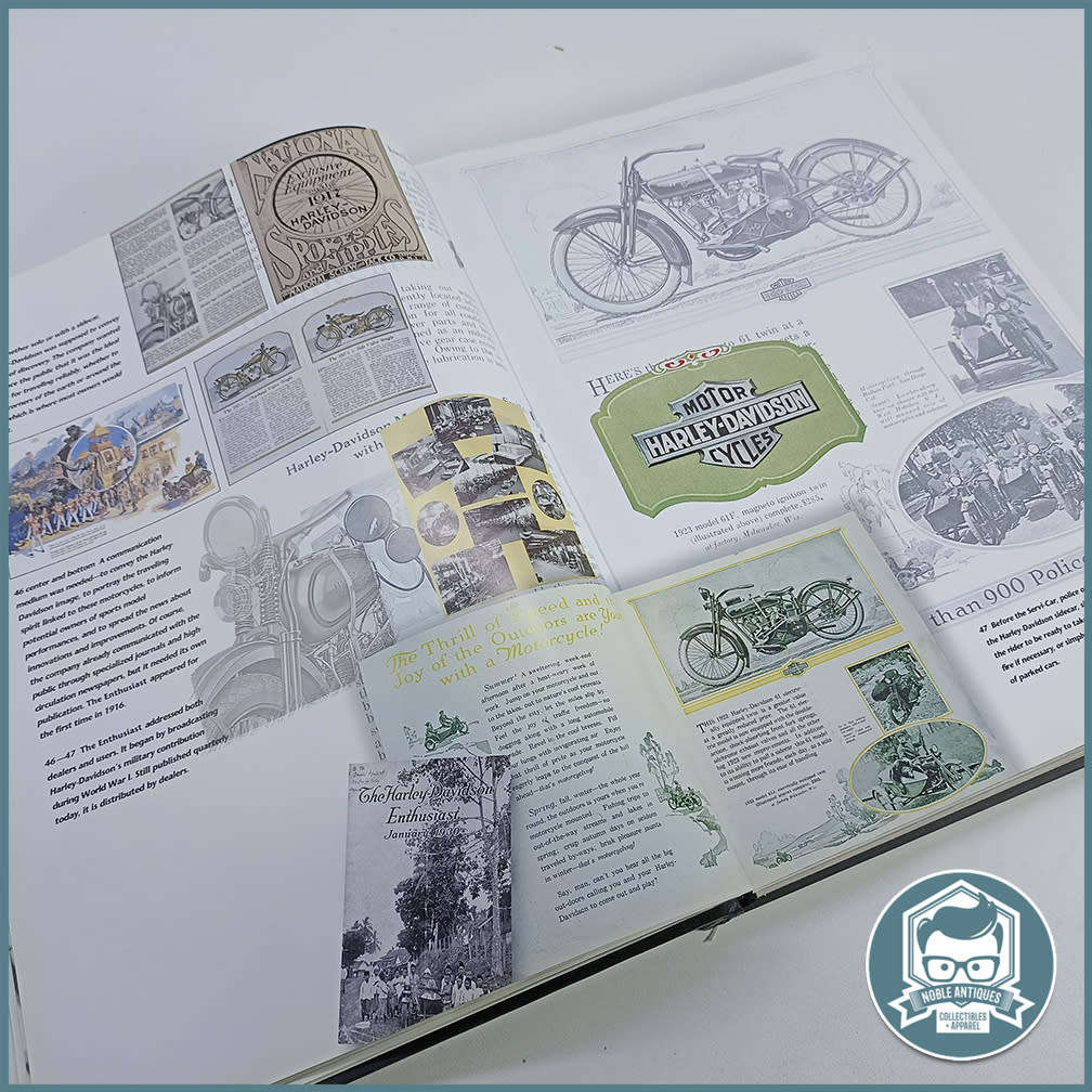 Large Hardcover Table Book: Harley Davidson, a Way of Life, a Hundred Year Old Myth!!!