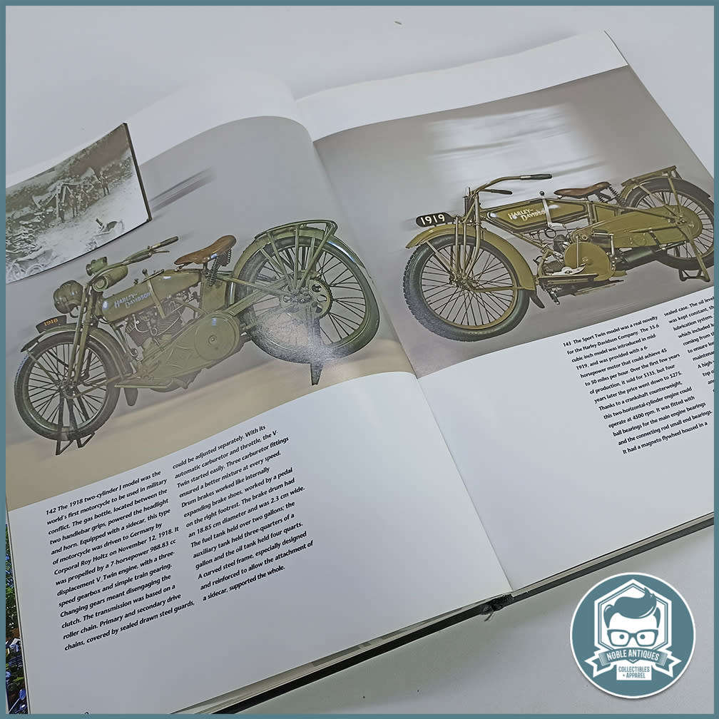 Large Hardcover Table Book: Harley Davidson, a Way of Life, a Hundred Year Old Myth!!!