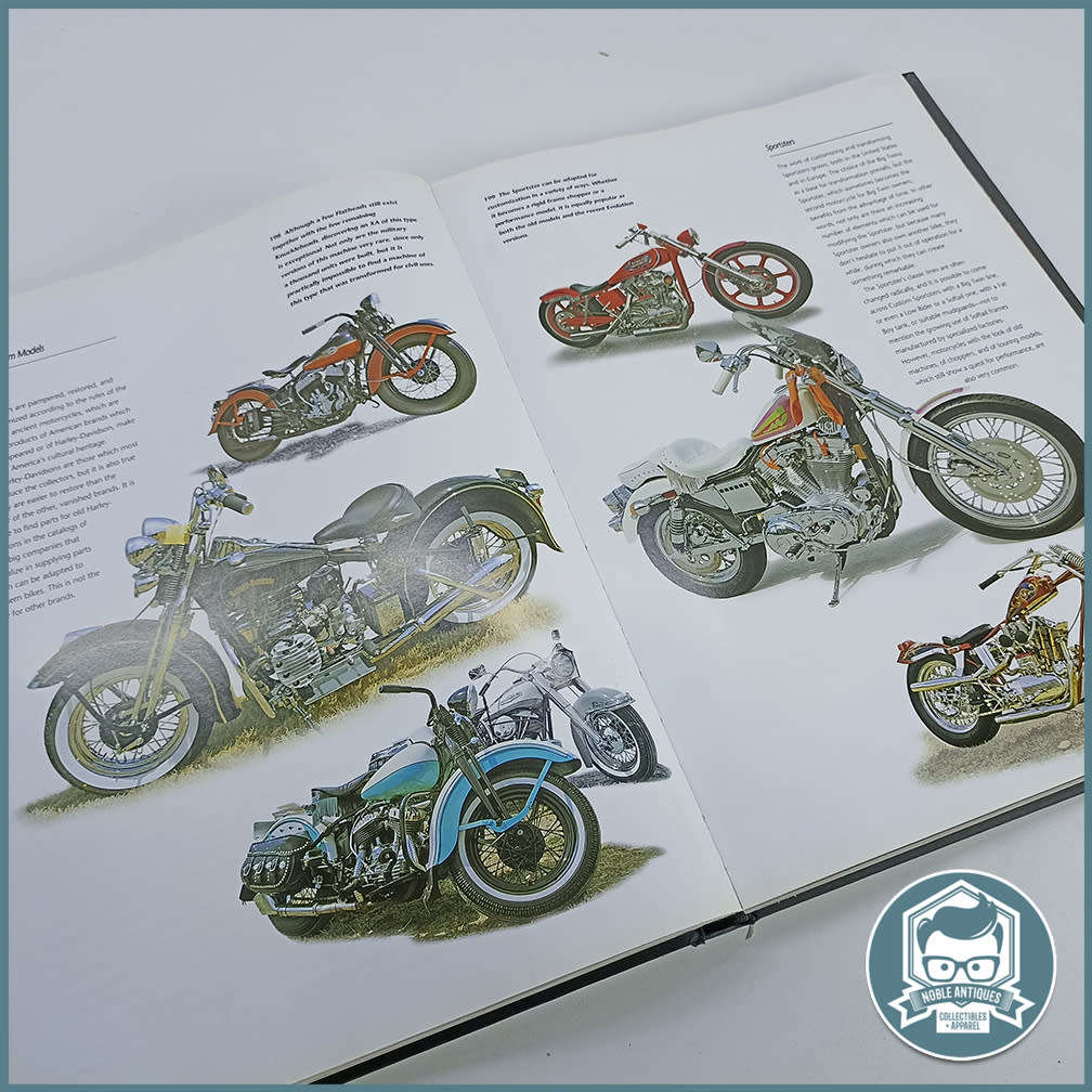 Large Hardcover Table Book: Harley Davidson, a Way of Life, a Hundred Year Old Myth!!!