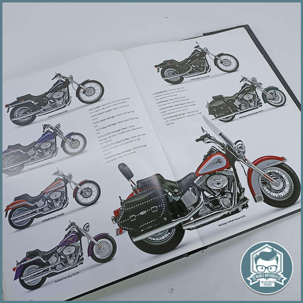 Large Hardcover Table Book: Harley Davidson, a Way of Life, a Hundred Year Old Myth!!!