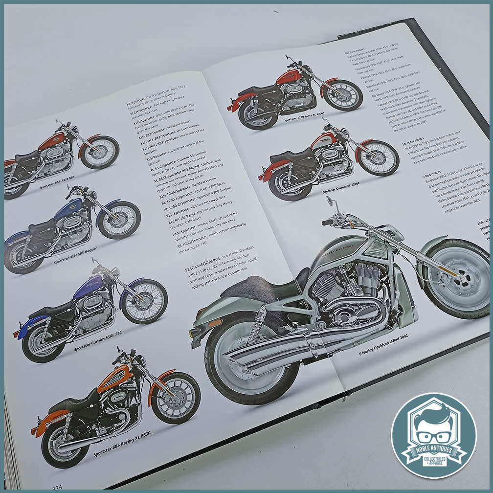 Large Hardcover Table Book: Harley Davidson, a Way of Life, a Hundred Year Old Myth!!!