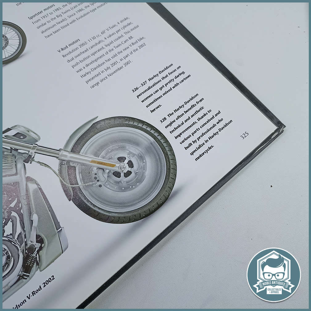 Large Hardcover Table Book: Harley Davidson, a Way of Life, a Hundred Year Old Myth!!!