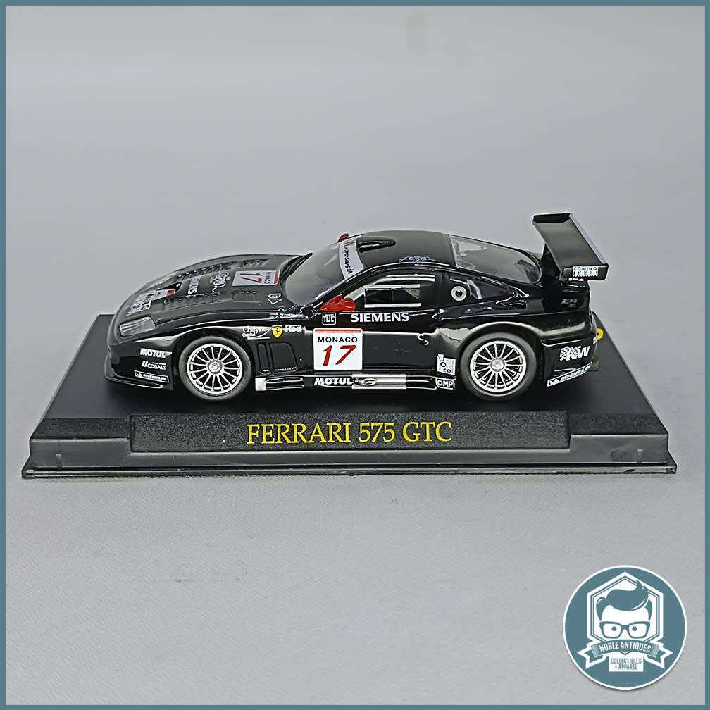 Highly Detailed Die Cast FERRARI 575 GTC 1/43 !!! (Magazine and Blister Included)