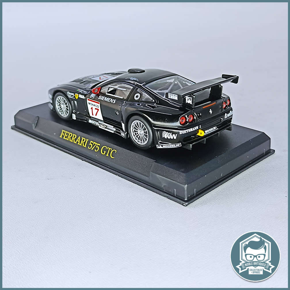 Highly Detailed Die Cast FERRARI 575 GTC 1/43 !!! (Magazine and Blister Included)