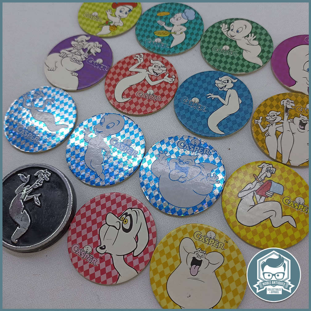 Original 1995 Casper ZapCap Tazos Collection!!!