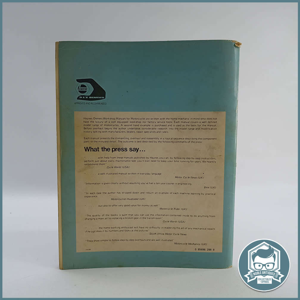 SUZUKI STUDENT & B100P Haynes Owners Workshop Manual!!!