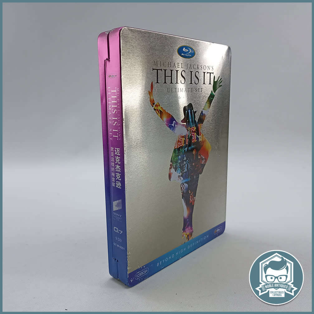 The Ultimate Tinned Michael Jackson DVD Music Collection!!!
