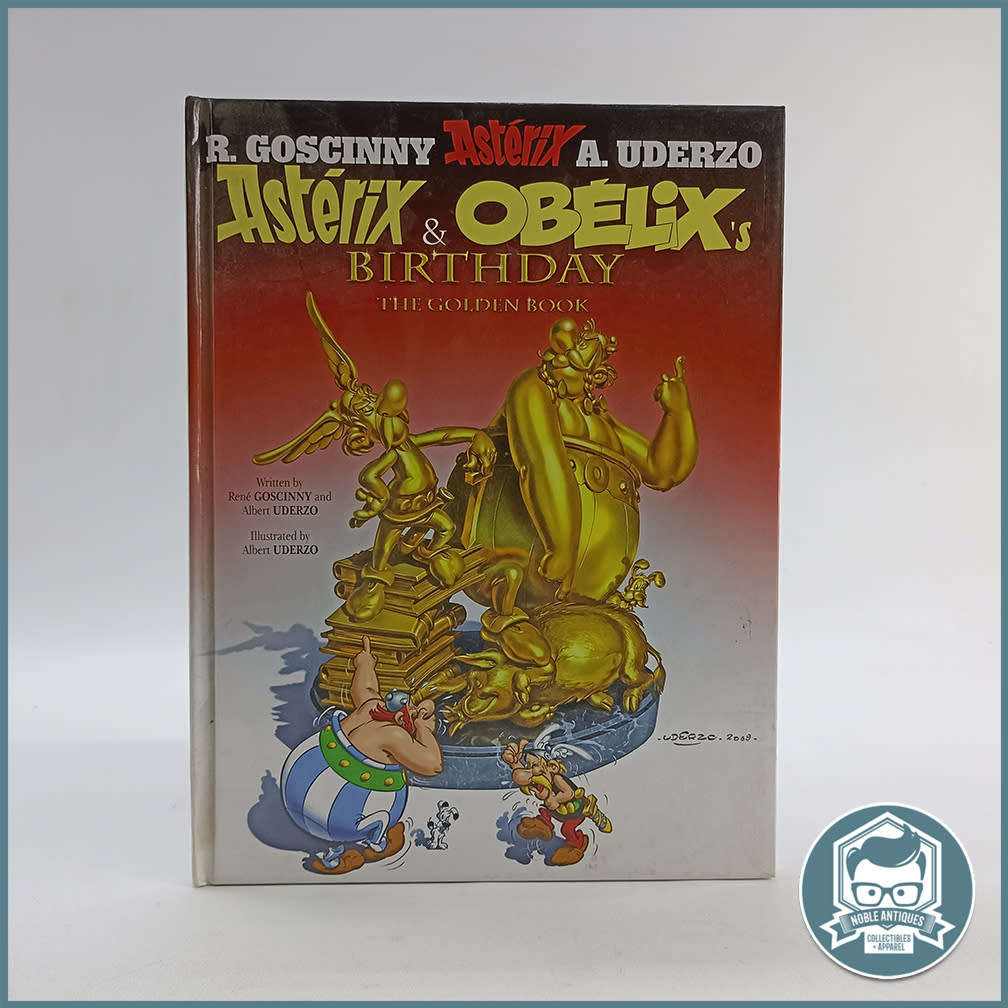 Astérix and OBELIX`S BIRTHDAY `THE GOLDEN BOOK!!