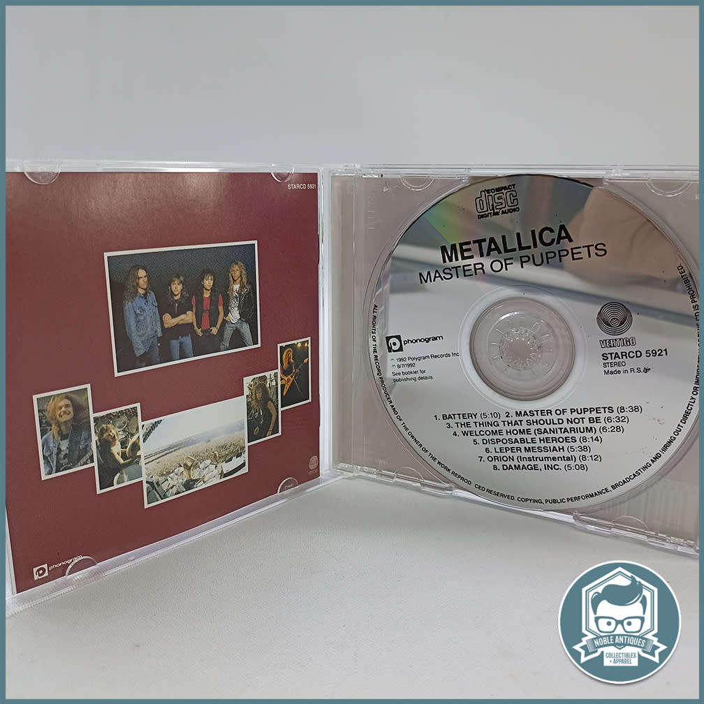 Metallica - Master of Puppets!!!