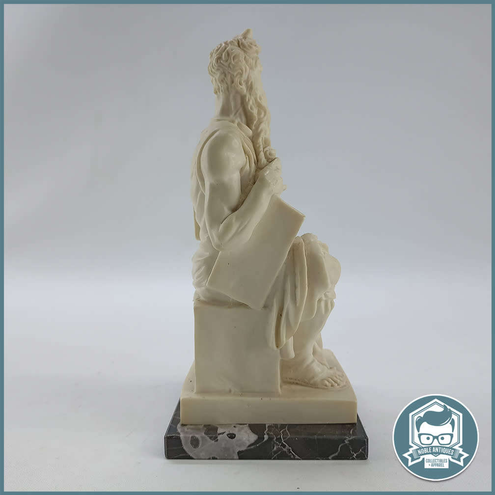 Vintage Michelangelo Mosé Sculpture Signed by A. Santino!!!
