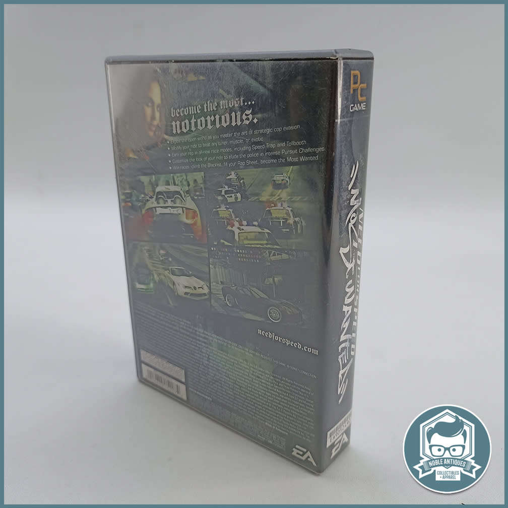 Vintage Boxed 2005 Need for Speed: Most Wanted!!!