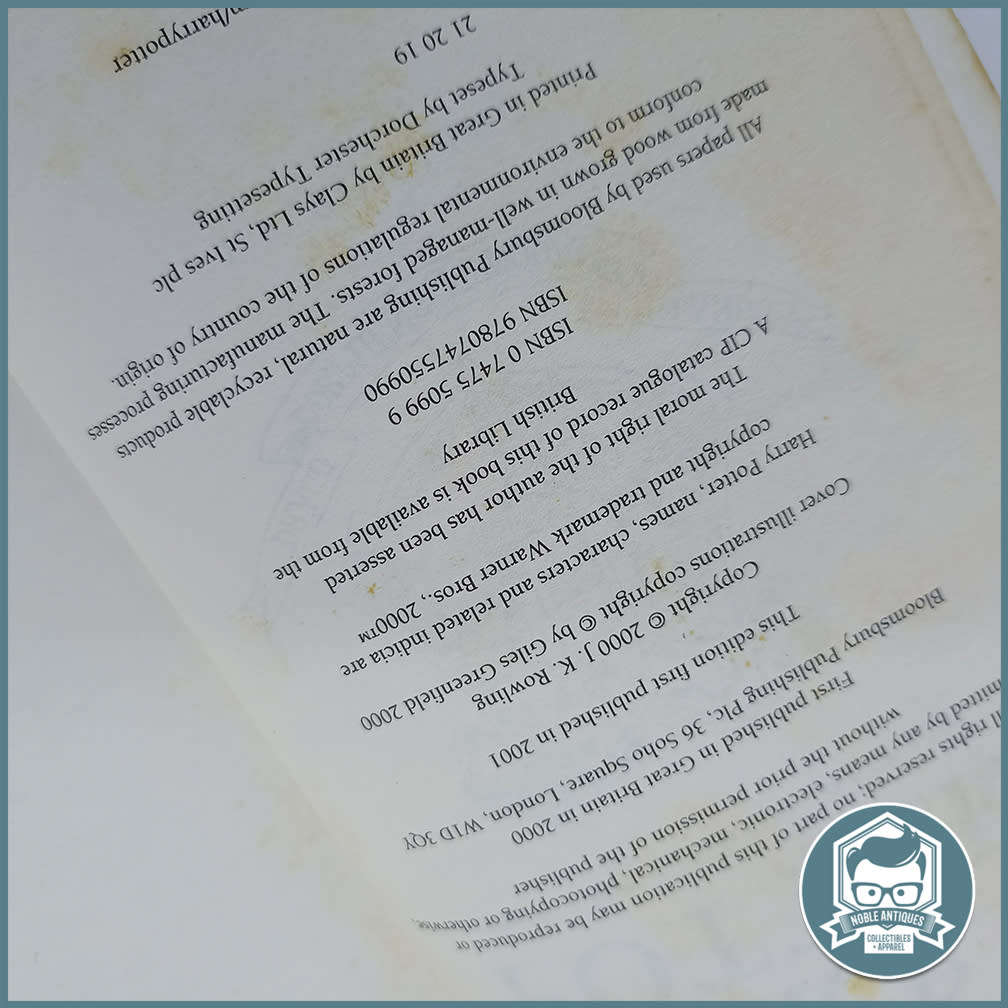 First Edition Harry Potter Collection - Bid For All !!!