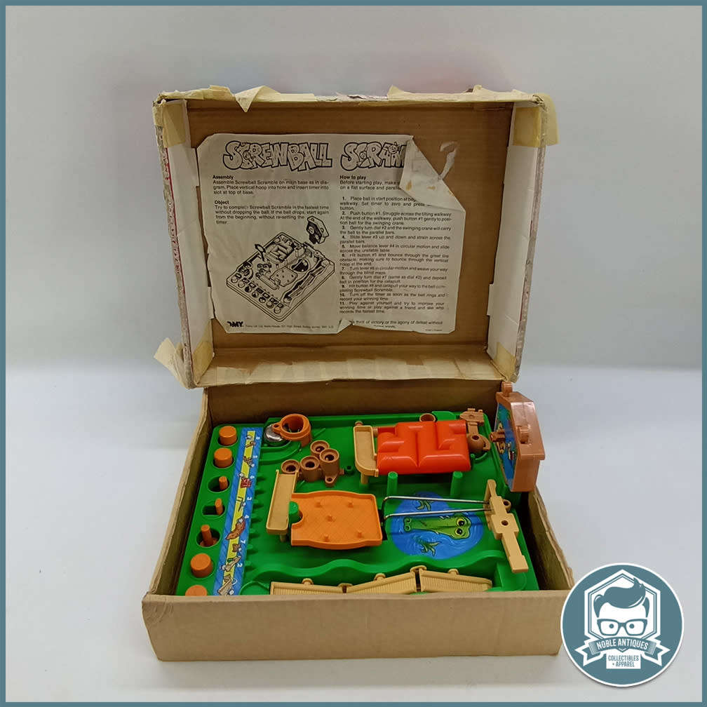 Vintage 1980`s Boxed TOMY Screwball Scramble!!!