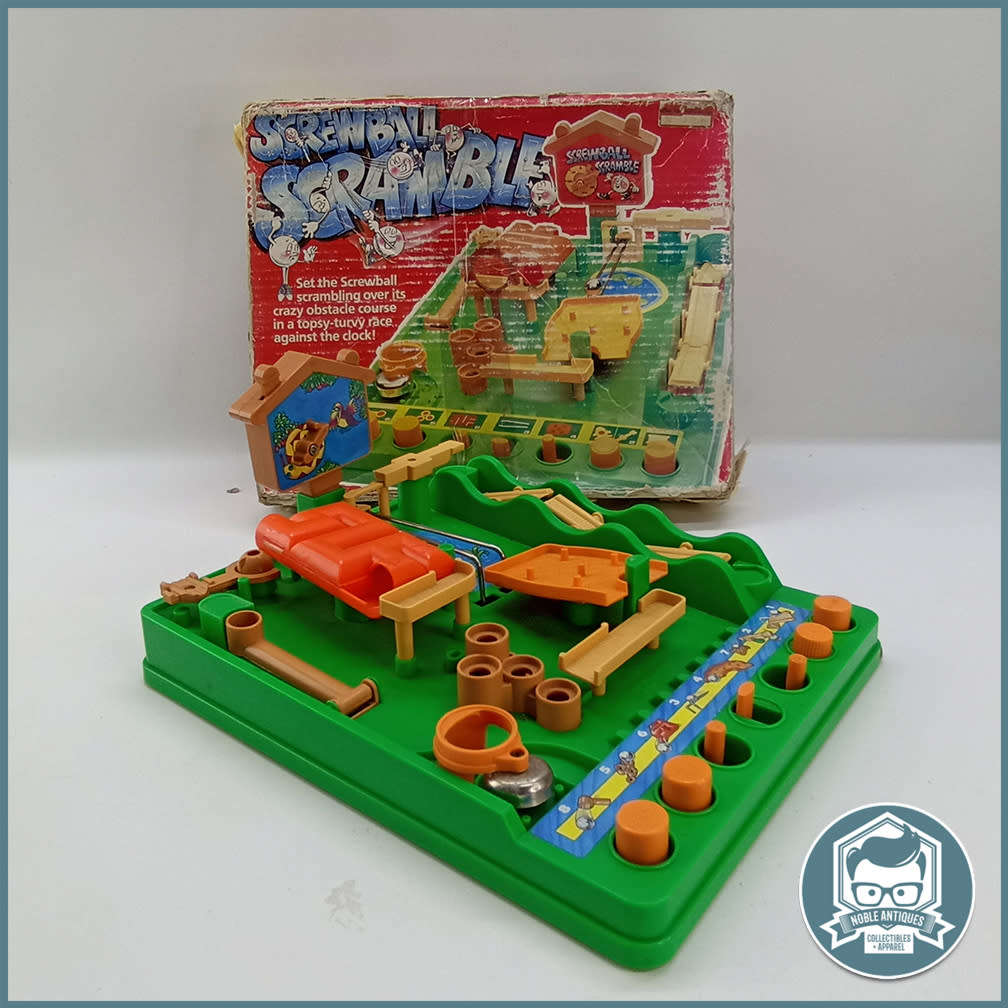 Vintage 1980`s Boxed TOMY Screwball Scramble!!!