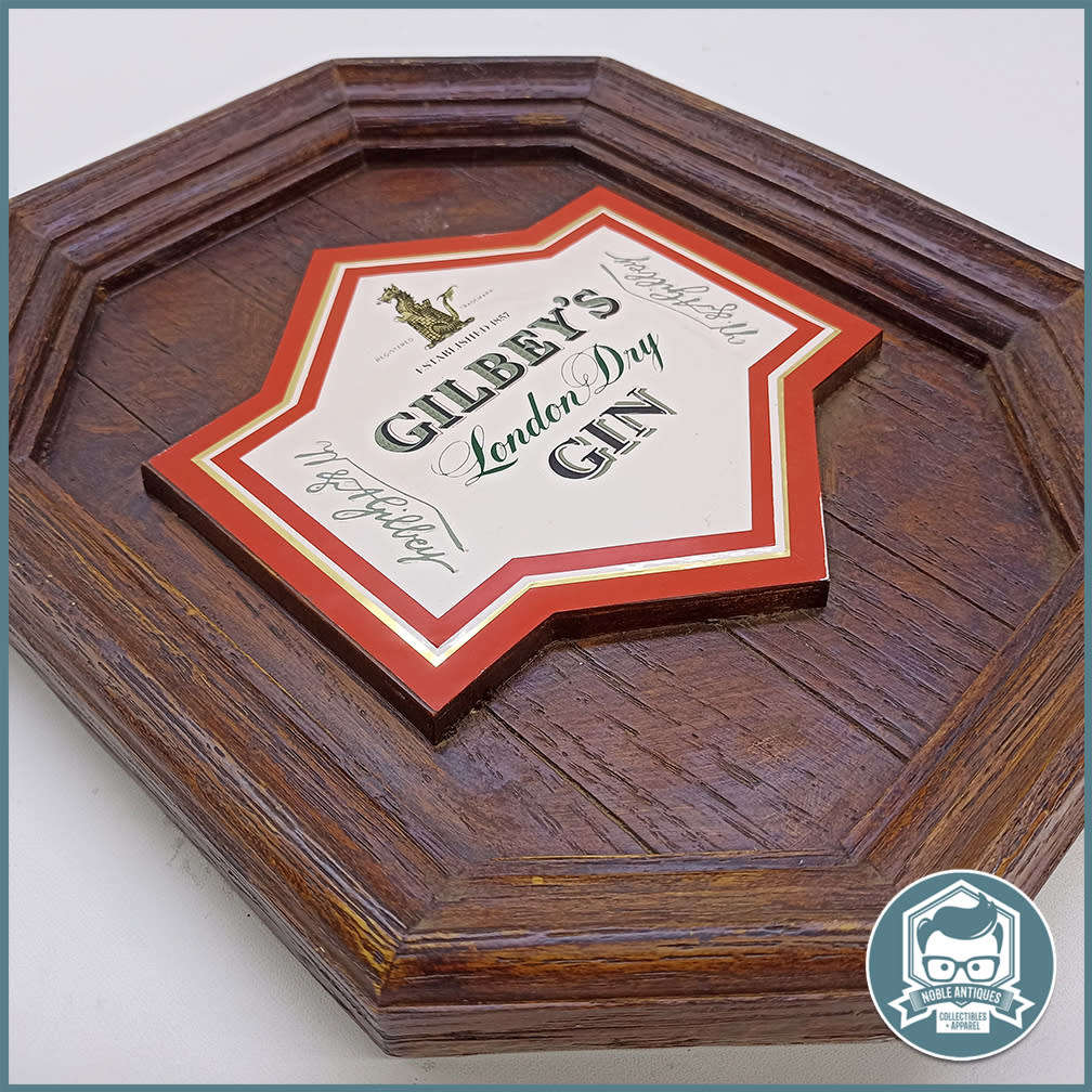 GILBEY`S London Dry GIN Sign!!!