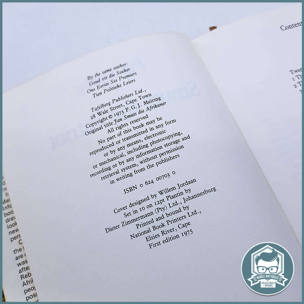 SMUTS The Patriot - Piet Meiring !!!