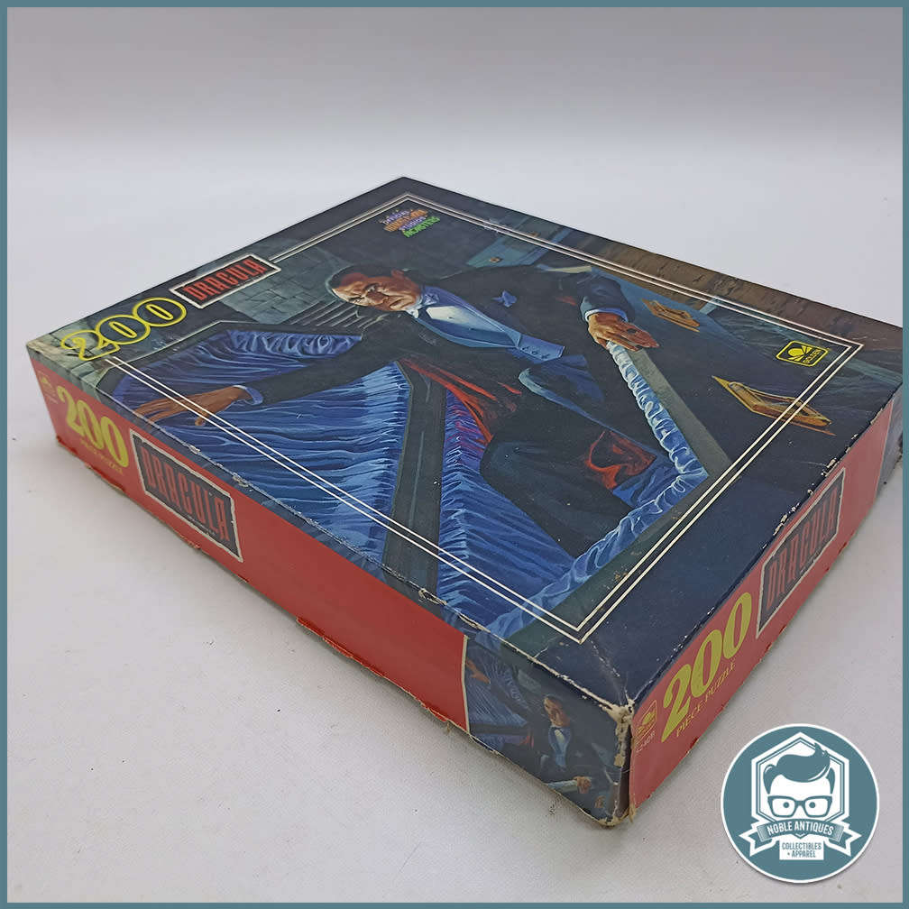 Original Boxed 200 Piece Dracula Puzzle Complete!!!