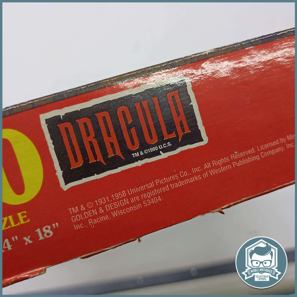 Original Boxed 200 Piece Dracula Puzzle Complete!!!