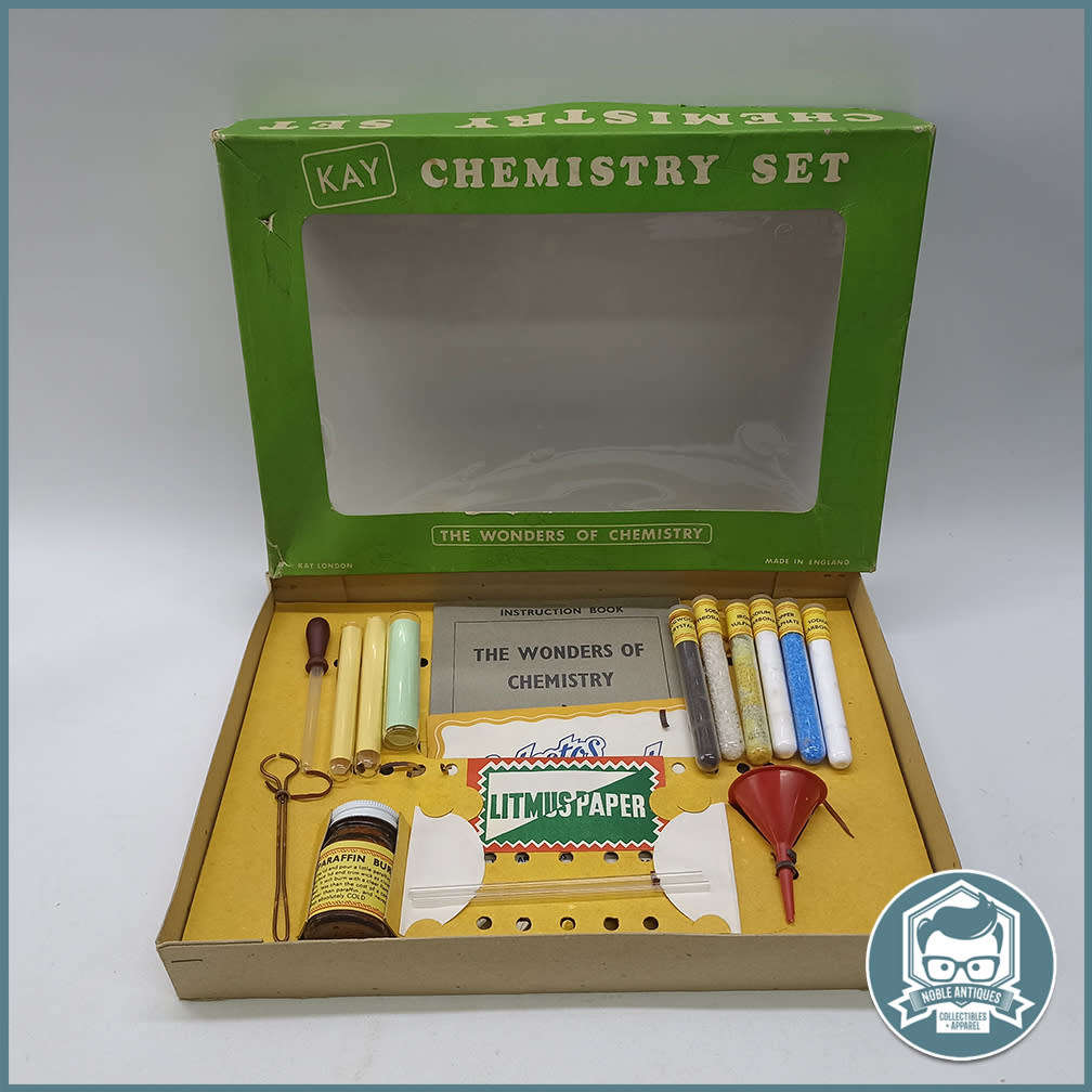Vintage Boxed 1960`s Kay Chemistry Set!!!