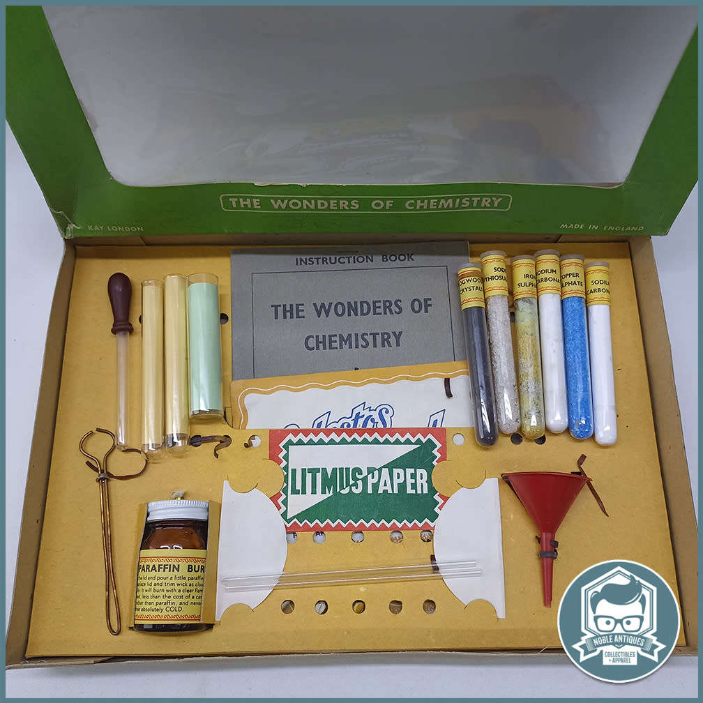 Vintage Boxed 1960`s Kay Chemistry Set!!!