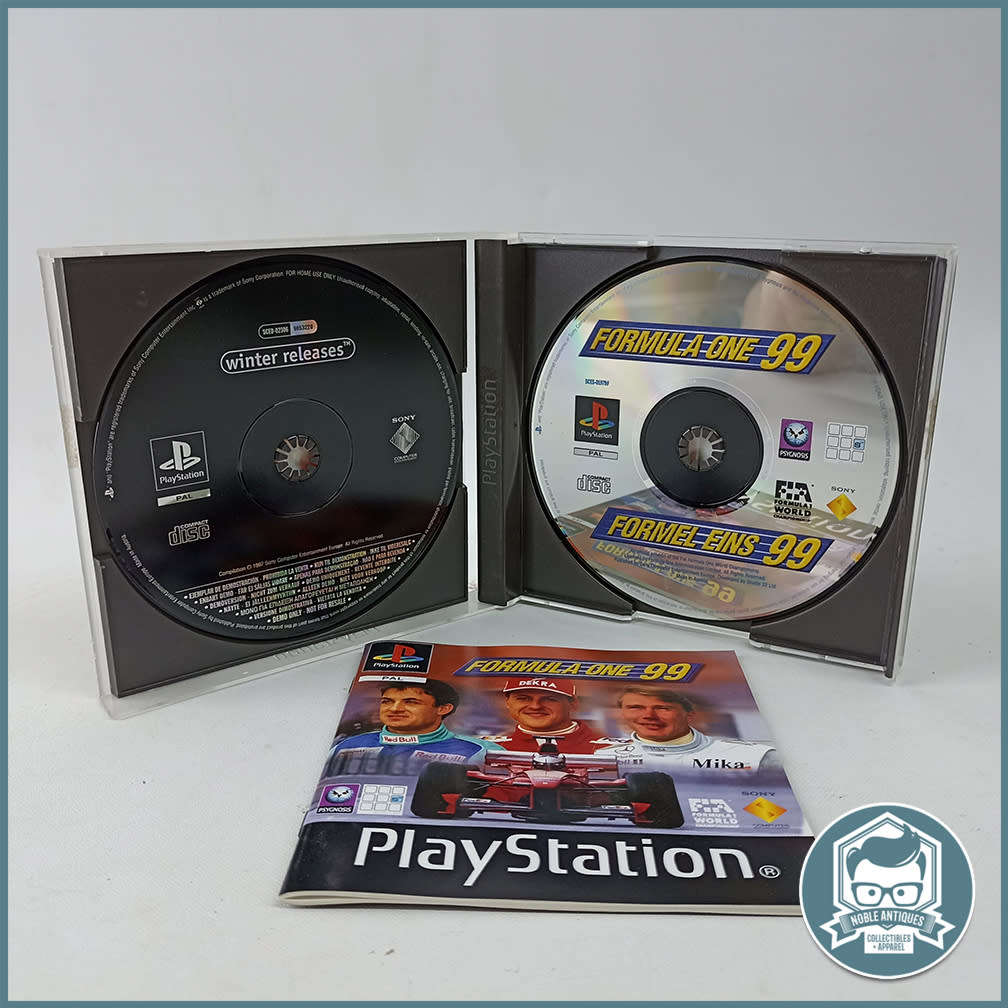 PlayStation 1 FORMULA ONE 99 (Original Box and Booklet)