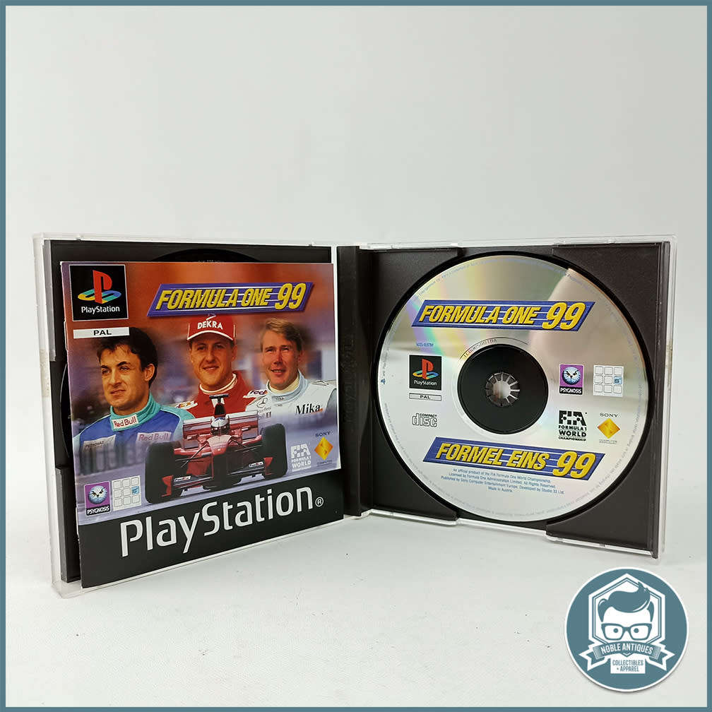 PlayStation 1 FORMULA ONE 99 (Original Box and Booklet)