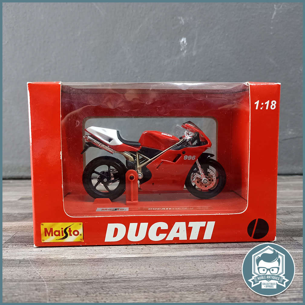 Boxed Die Cast Scale 1:18 Maisto DUCATI 996 SPS!!!