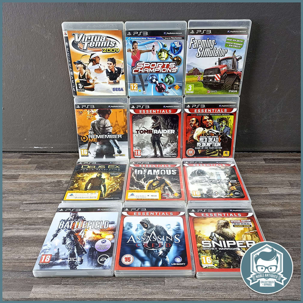 Large PS3 GAMES BUNDLE 4 !!! Bid For All!!!