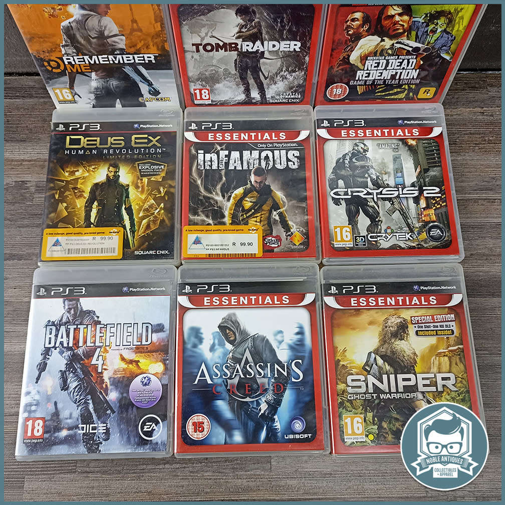 Large PS3 GAMES BUNDLE 4 !!! Bid For All!!!
