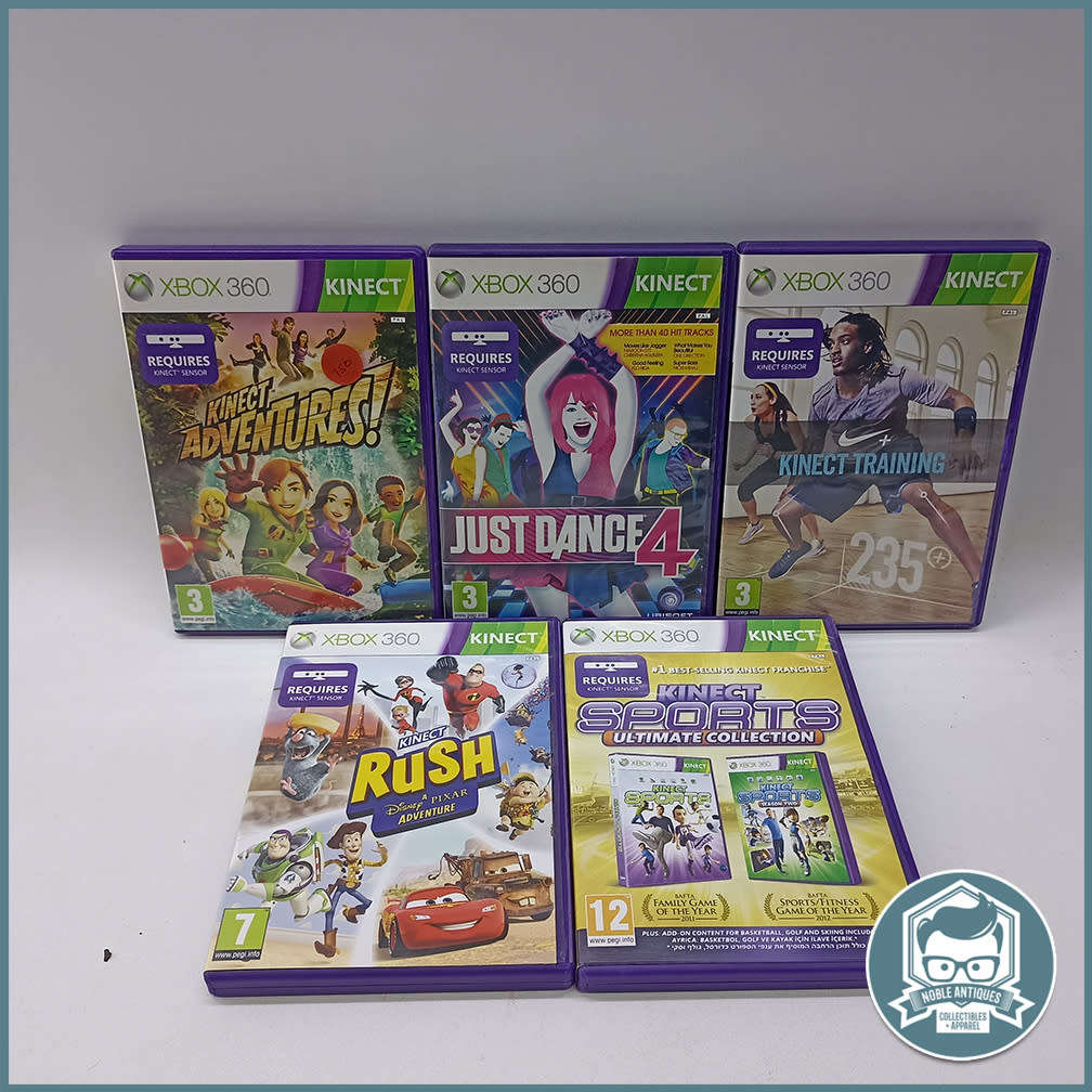 Original Xbox 360 KINECT Game Collection!!!