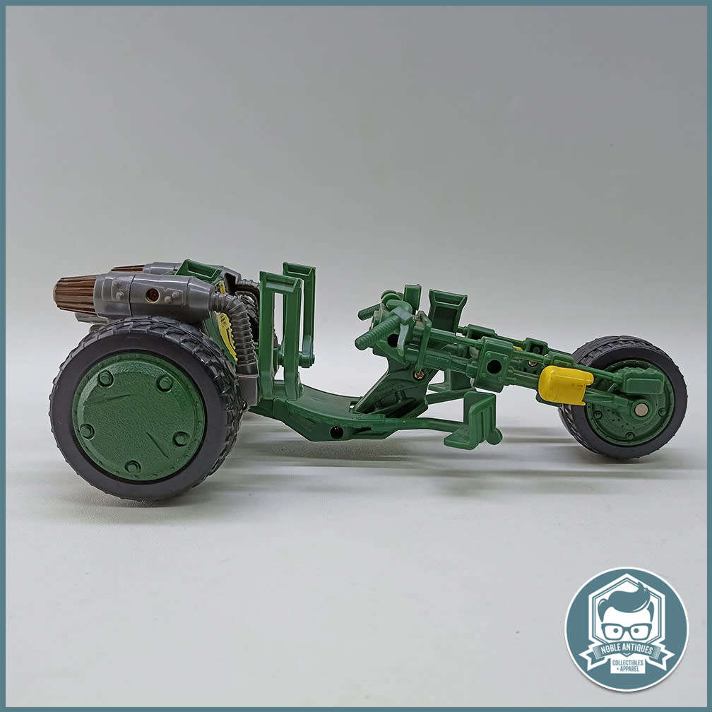 TMNT Teenage Mutant Ninja Turtles Vehicle Playmates Viacom Green Bike Car Moto!!!