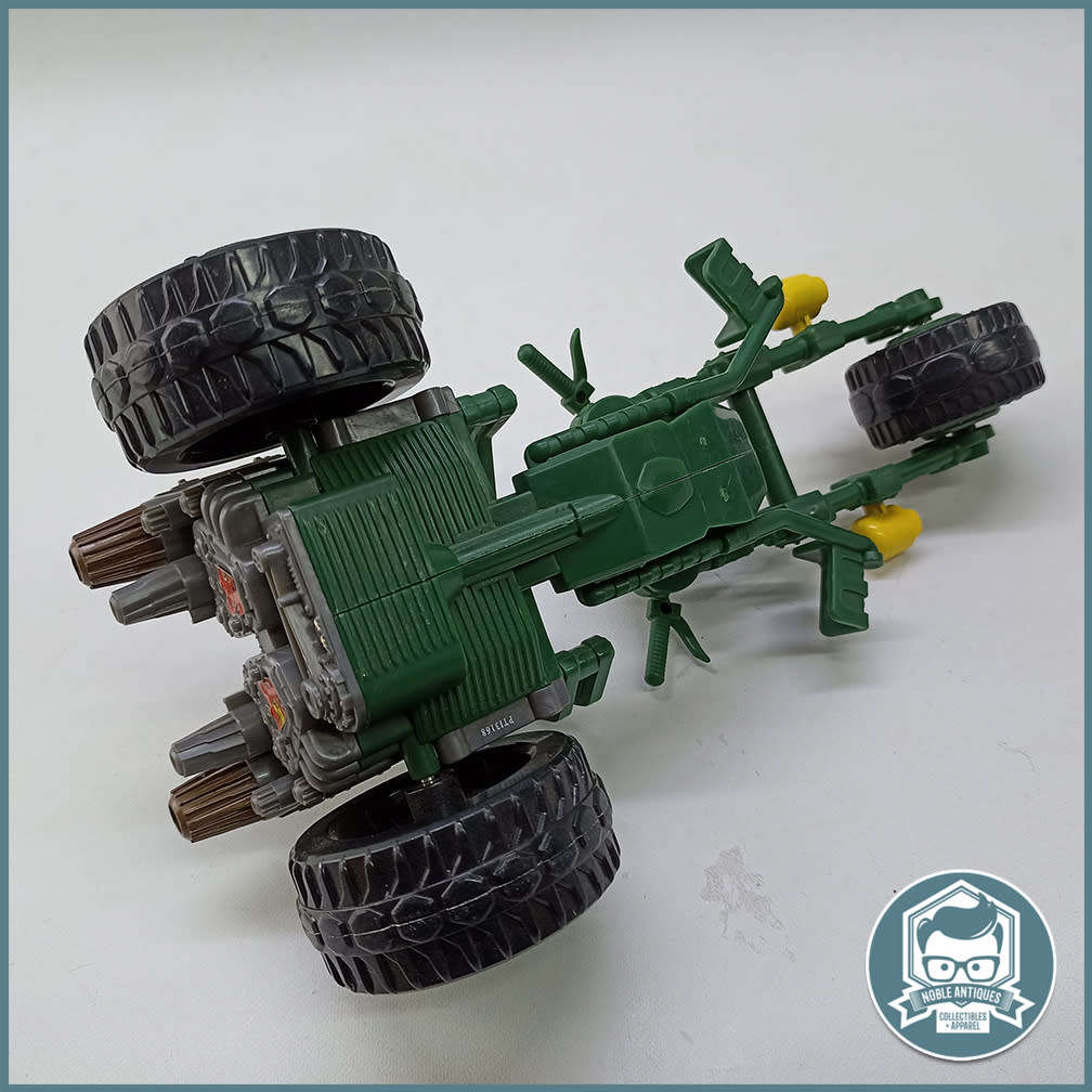 TMNT Teenage Mutant Ninja Turtles Vehicle Playmates Viacom Green Bike Car Moto!!!