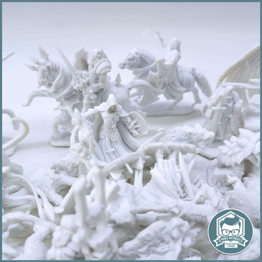 MASSIVE Original REAPER Miniatures Figurine Collection - Unpainted, Bid For All!!!