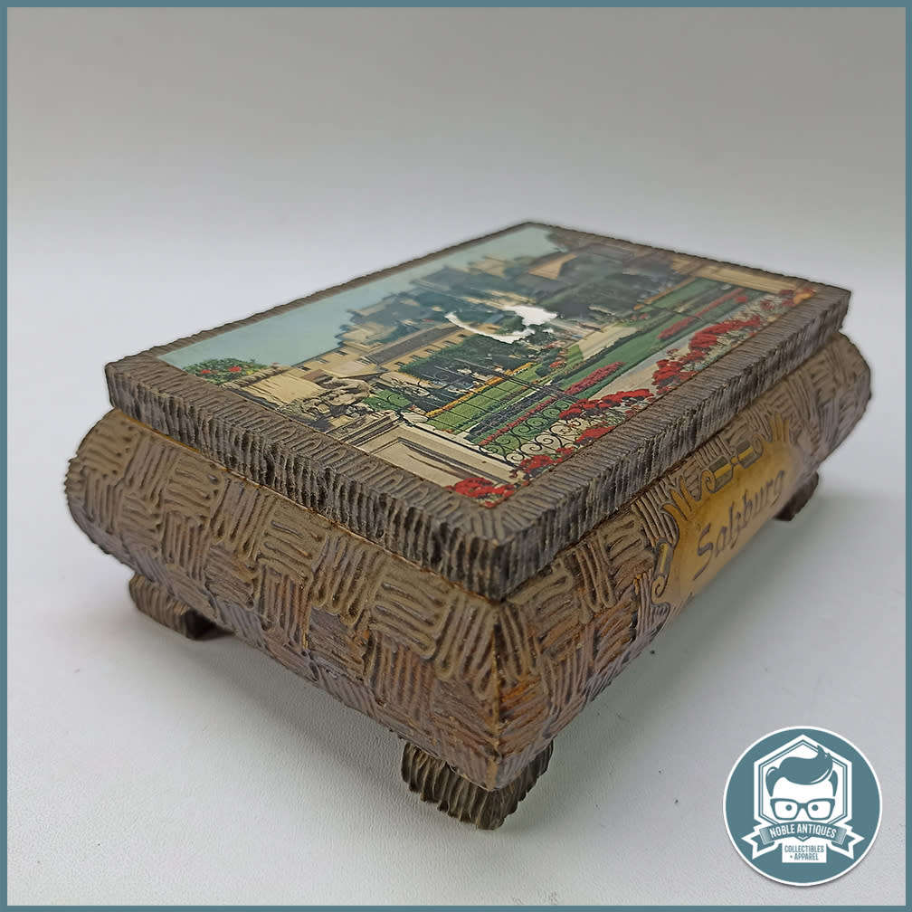 Vintage Reuge Salzberg Musical Box Swiss Movement - Not Working!!!