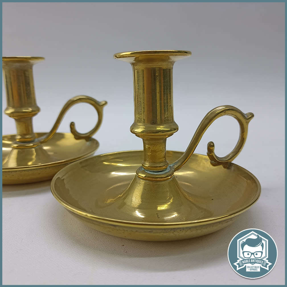 Vintage Brass Candle Holders - Bid for Both!!!