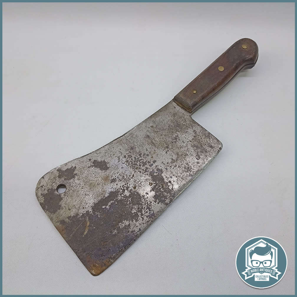 Large Antique Giant meat cleaver!!!