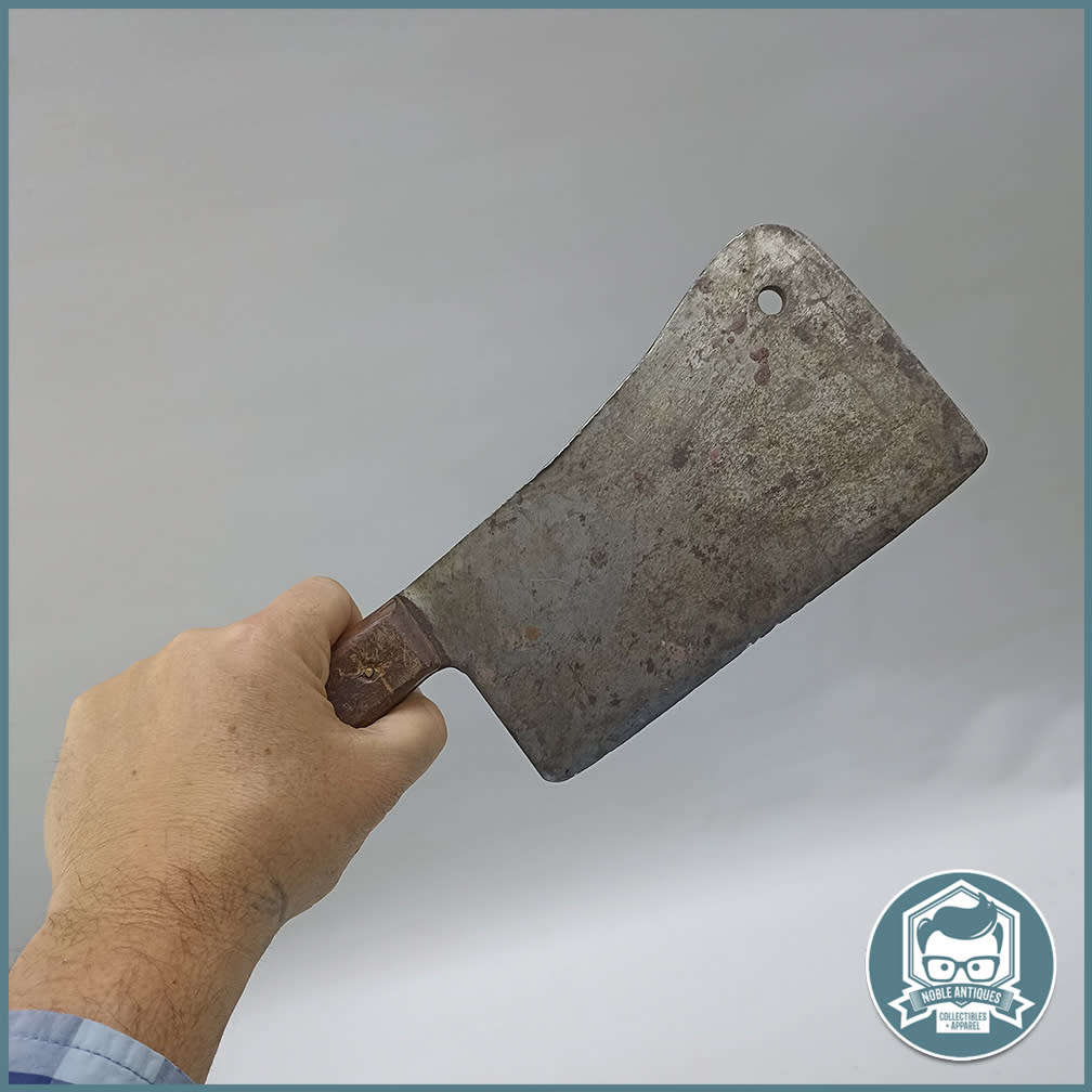 Large Antique Giant meat cleaver!!!