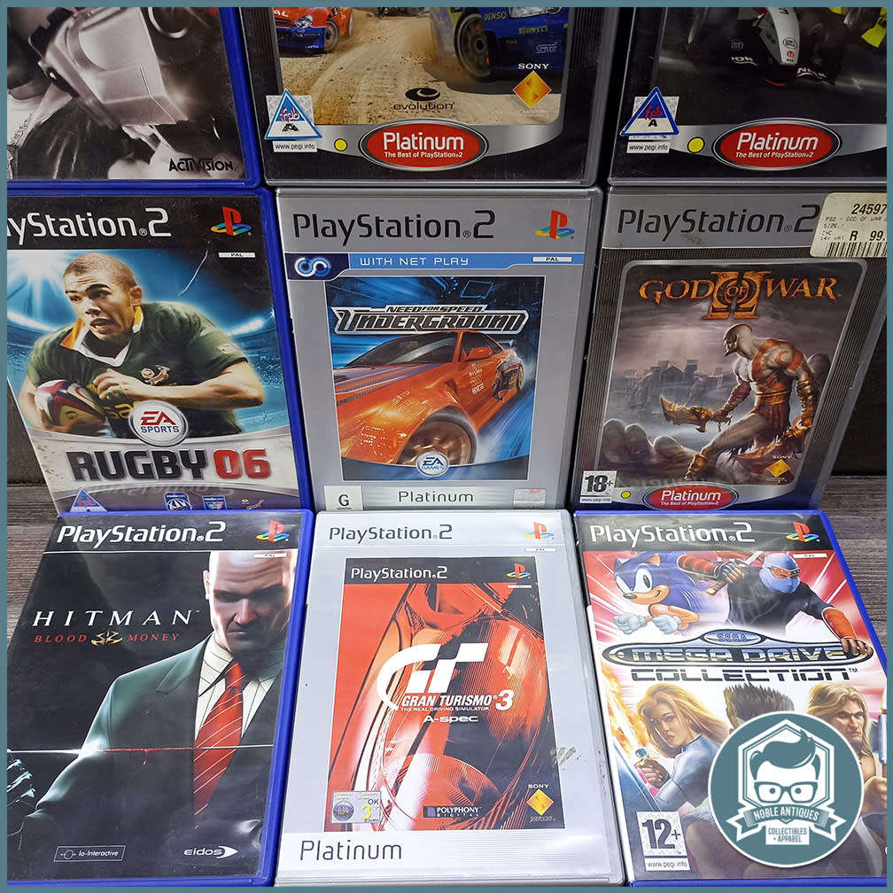 Large PS II Game Collection - All Disks and Manuals Included!!!