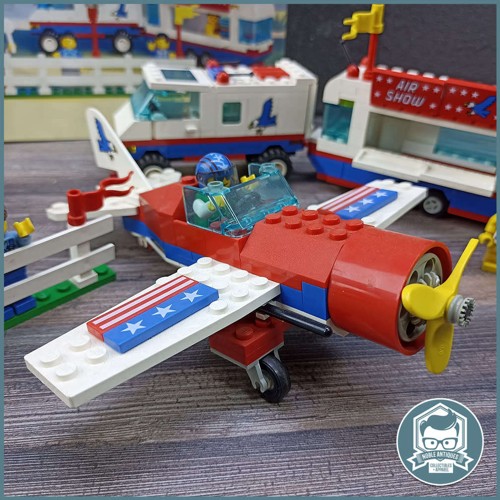 Original 1993 LEGO 6345 Aerial Acrobats Air Show (No Box, With Manual)!!!